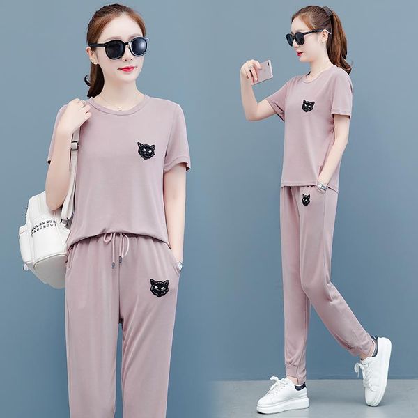 pink tracksuit for women outfits sportswear co-ord set two piece plus size big pants and 2021 summer clothing women's, White
pink tracksuit for women outfits sportswear co-ord set two piece plus size big pants and 2021 summer clothing women's, White