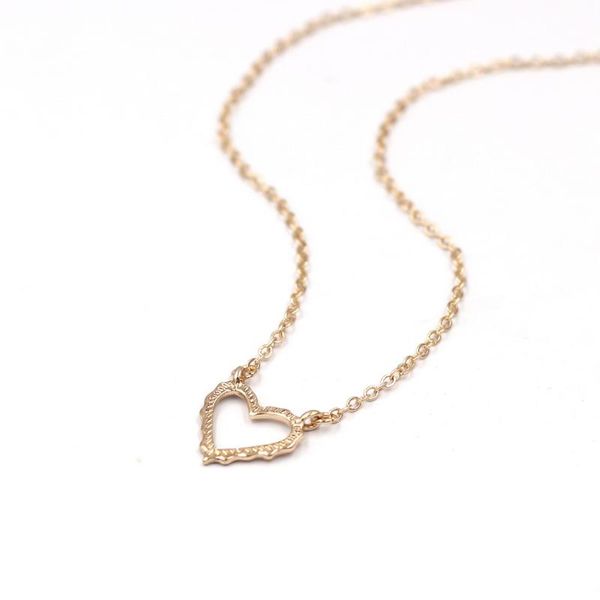 wave double side heart hollow out cute pendant necklace for women chokers, Golden;silver
wave double side heart hollow out cute pendant necklace for women chokers, Golden;silver