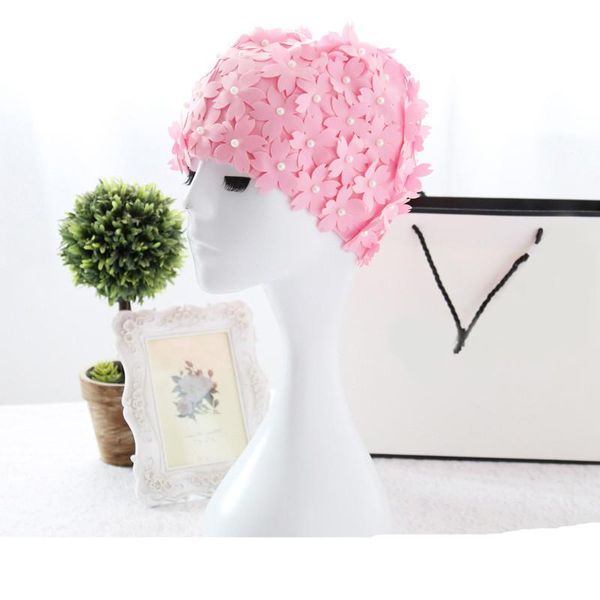 women swimming hats 2021 design summer beach cap female stereo handmade flower pearl hairprotect bathing caps
women swimming hats 2021 design summer beach cap female stereo handmade flower pearl hairprotect bathing caps