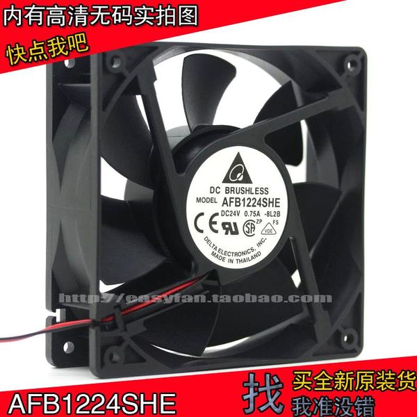 fans & coolings original delta afb1224she 12038 24v 0.75a 12cm high volume inverter fan 120Ã120Ã38mm cooling cooler
fans & coolings original delta afb1224she 12038 24v 0.75a 12cm high volume inverter fan 120Ã120Ã38mm cooling cooler