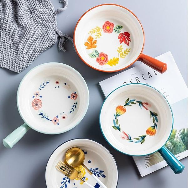 bowls hand-painted single handle baking bowl large japanese creative tableware household salad breakfast ceramic noodle
bowls hand-painted single handle baking bowl large japanese creative tableware household salad breakfast ceramic noodle