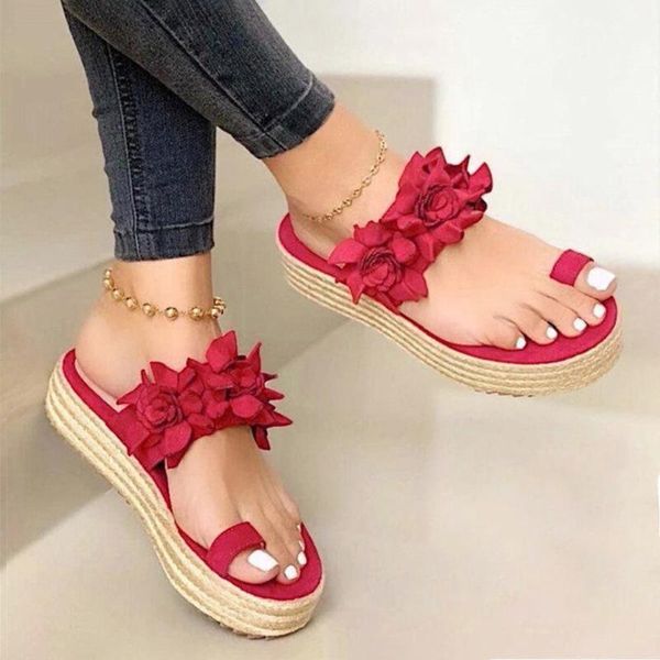 sandals women platform casual daily flower slip on sandal ladies beach dress flat shoes drop female, Black
sandals women platform casual daily flower slip on sandal ladies beach dress flat shoes drop female, Black