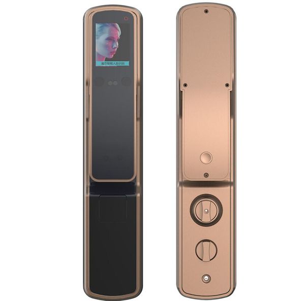new fx80 anti-theft smart door lock face recognition fingerprint lock automatic password lock champagne gold
new fx80 anti-theft smart door lock face recognition fingerprint lock automatic password lock champagne gold