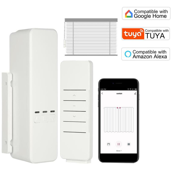 smart home control est wifi tuya blind curtain motor alexa / google roller curtains by mobile remote
smart home control est wifi tuya blind curtain motor alexa / google roller curtains by mobile remote