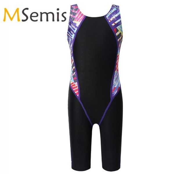 one-piece suits kids girls swimsuit splice athletic competitive swimwear childrens diving swimming suit knee length racerback beach bathing
one-piece suits kids girls swimsuit splice athletic competitive swimwear childrens diving swimming suit knee length racerback beach bathing