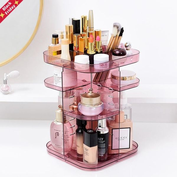 makeup organizer 360-degree rotating plastic cosmetic storage box jewelry container make up case brush holder zm827 boxes & bins
makeup organizer 360-degree rotating plastic cosmetic storage box jewelry container make up case brush holder zm827 boxes & bins