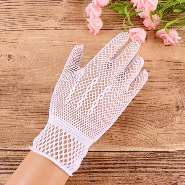 five fingers gloves women summer uv-proof driving mesh fishnet nylon solid thin mitten, Blue;gray
five fingers gloves women summer uv-proof driving mesh fishnet nylon solid thin mitten, Blue;gray