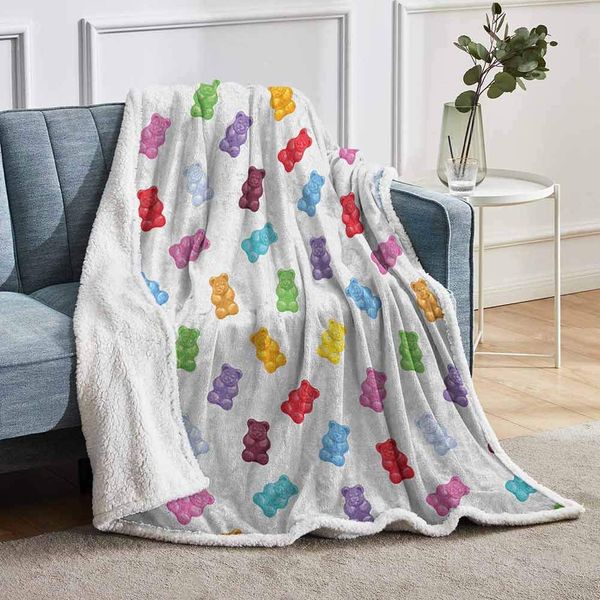 Kids Farmhouse Throw Blankets, Vibrant Colored Gummy Bears Candies Delicious Jelly Sugary Snack Chewy Sweet Taste, Throw Blanket
Kids Farmhouse Throw Blankets, Vibrant Colored Gummy Bears Candies Delicious Jelly Sugary Snack Chewy Sweet Taste, Throw Blanket