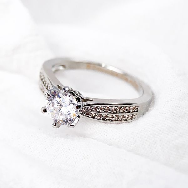 classic forever love with side stones rings woman prong setting zircon silver ring for women eternity promise of marriage engagement bridal
classic forever love with side stones rings woman prong setting zircon silver ring for women eternity promise of marriage engagement bridal