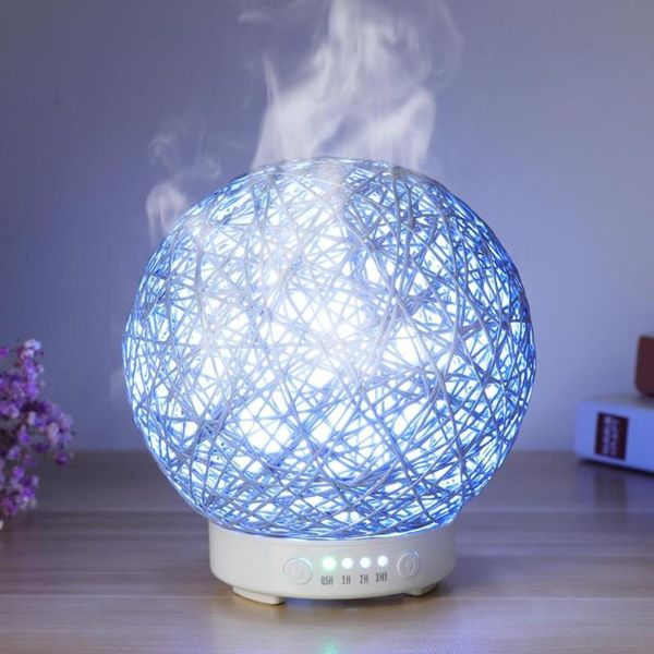 fragrance lamps 120ml creative rattan ball machine round household humidifier 7 colour night light 12w
fragrance lamps 120ml creative rattan ball machine round household humidifier 7 colour night light 12w