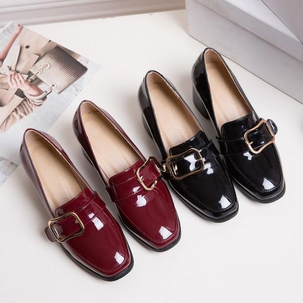 dress shoes big size9 11-16ladies high heels women woman pumps belt buckle square decorative sleeve, Black
dress shoes big size9 11-16ladies high heels women woman pumps belt buckle square decorative sleeve, Black