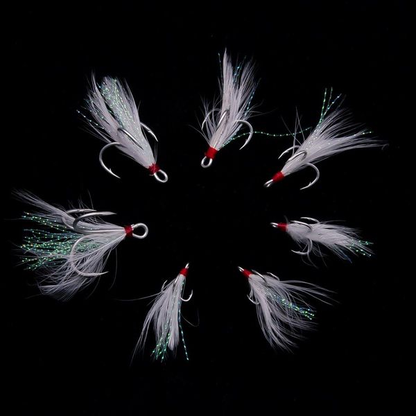 2021 50pcs/lot treble fishing hooks with feather tackle fishing hook stronger carbon steel barbed fishing hooks owner 1# 2# 4# 6# 8# 10# 12#
2021 50pcs/lot treble fishing hooks with feather tackle fishing hook stronger carbon steel barbed fishing hooks owner 1# 2# 4# 6# 8# 10# 12#
