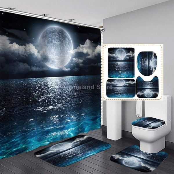 shower curtains full moon sea curtain with non slip rug mat bathroom waterproof polyester hooks night wave
shower curtains full moon sea curtain with non slip rug mat bathroom waterproof polyester hooks night wave