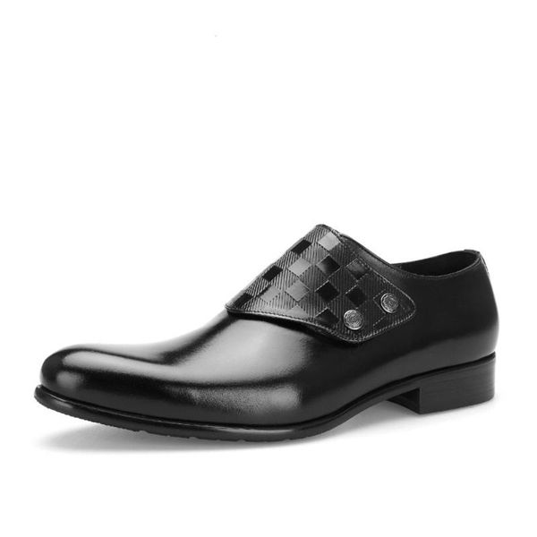dress shoes luxury genuine leather mens monk strap office business wedding slip on classic male casual big size, Black
dress shoes luxury genuine leather mens monk strap office business wedding slip on classic male casual big size, Black