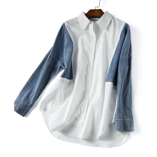 women's blouses & shirts xz701043 fashion 2021 runway luxury european design party style clothing, White
women's blouses & shirts xz701043 fashion 2021 runway luxury european design party style clothing, White