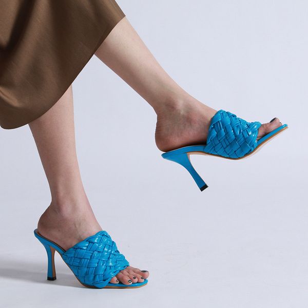 big size women pumps 2021 weave summer ladies slippers fashion thin high heels female open toe elegant dress woman party shoes, Black
big size women pumps 2021 weave summer ladies slippers fashion thin high heels female open toe elegant dress woman party shoes, Black