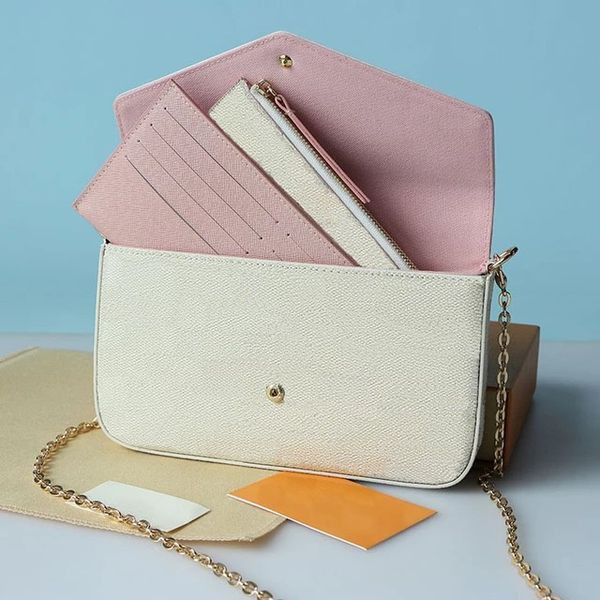 multi felicie pochette women chain bags wallet messenger leather handbags shoulder flower
multi felicie pochette women chain bags wallet messenger leather handbags shoulder flower