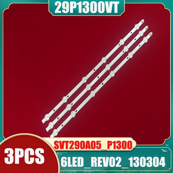 light beads 100% brand 1set=3pcs toshiba 29-inch backlight strip 6 lights svt290a05 p1300 6led rev03 for 29p1300vt 565mm
light beads 100% brand 1set=3pcs toshiba 29-inch backlight strip 6 lights svt290a05 p1300 6led rev03 for 29p1300vt 565mm