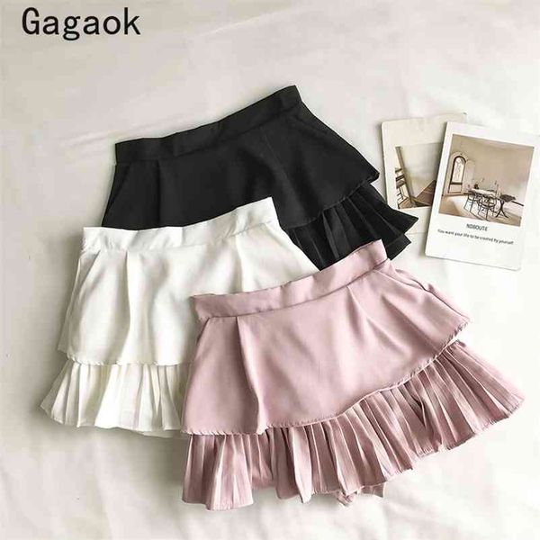 women shorts spring autumn solid high loose skirts sweet korean ladies wild fashion casual ins short 210531, White;black
women shorts spring autumn solid high loose skirts sweet korean ladies wild fashion casual ins short 210531, White;black