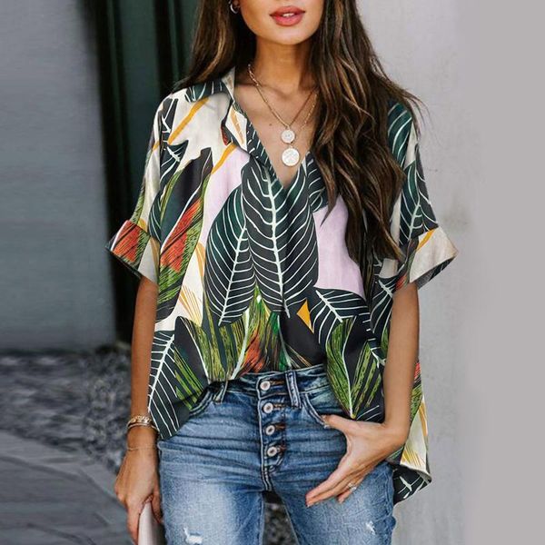 women's t-shirt floral leaves for women elegant short sleeve t-shirts female chiffon ladies tee shirt casual fashion clothing, White
women's t-shirt floral leaves for women elegant short sleeve t-shirts female chiffon ladies tee shirt casual fashion clothing, White