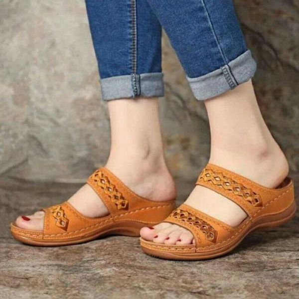 slippers summer women sandals stitching ladies open toe casual shoes platform wedge slides beach woman size 35-43, Black
slippers summer women sandals stitching ladies open toe casual shoes platform wedge slides beach woman size 35-43, Black