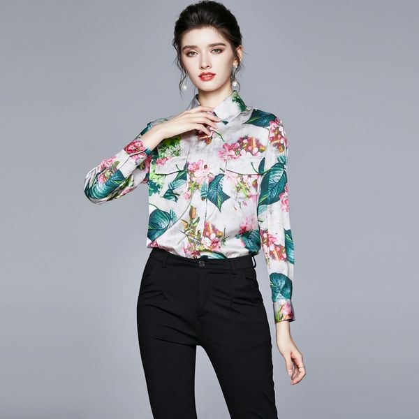banulin runway long sleeve floral vintage shirt autumn women buttons up ladies blouse casual office 210603, White
banulin runway long sleeve floral vintage shirt autumn women buttons up ladies blouse casual office 210603, White