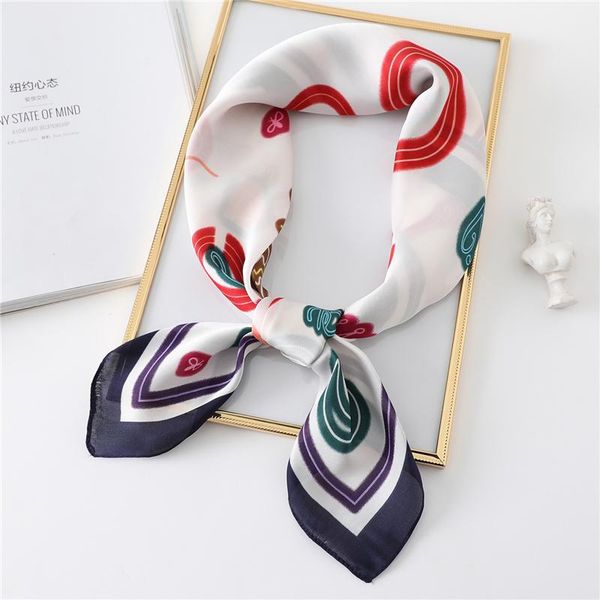 scarves women small silk square scarf lady neck hair fashion neckerchief female luxury summer bandana accessories 2021, Blue;gray
scarves women small silk square scarf lady neck hair fashion neckerchief female luxury summer bandana accessories 2021, Blue;gray