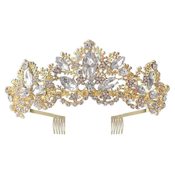 hair clips & barrettes k3nd golden baroque royal queen gold wedding crown crystal princess tiara headbands, Golden;silver
hair clips & barrettes k3nd golden baroque royal queen gold wedding crown crystal princess tiara headbands, Golden;silver