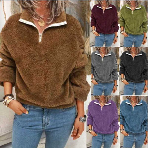 women pullover fashion spring and autumn warm double-sided fleece solid color casual loose plus women's clothing hoodies & sweatshirts, Black
women pullover fashion spring and autumn warm double-sided fleece solid color casual loose plus women's clothing hoodies & sweatshirts, Black
