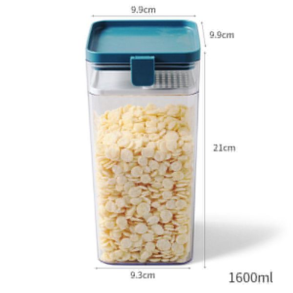 1pcs plastic container sealing storage canister with lid cereal containers flour tank for kitchen 500/1000/1600ml b1 bottles & jars
1pcs plastic container sealing storage canister with lid cereal containers flour tank for kitchen 500/1000/1600ml b1 bottles & jars