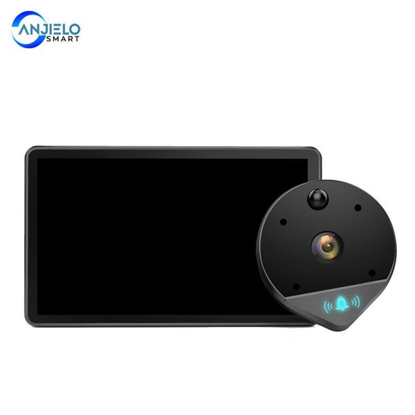video doorbell hd 1080p 4.3" screen peephole viewer digital home security motion detection 170° wide viewing angle doorbells
video doorbell hd 1080p 4.3" screen peephole viewer digital home security motion detection 170° wide viewing angle doorbells