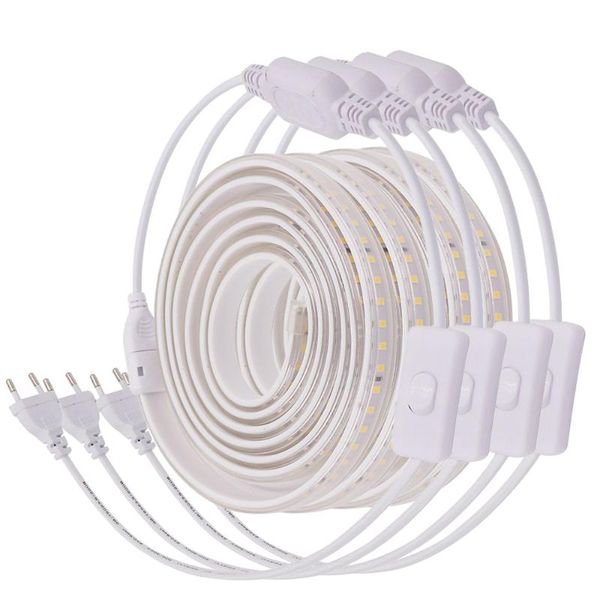 strips 2835 led strip light high brightness ac 220v 120leds/m outdoor waterproof tape flexible ribbon diode with switch
strips 2835 led strip light high brightness ac 220v 120leds/m outdoor waterproof tape flexible ribbon diode with switch