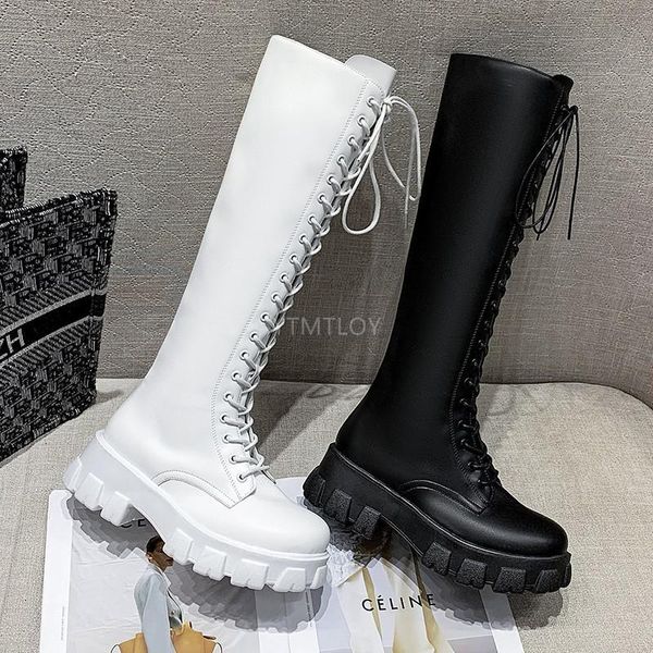 boots winter women's black gothic shoes zipper square heel leather knee high white ytmtloy round toe cross tied botines mujer
boots winter women's black gothic shoes zipper square heel leather knee high white ytmtloy round toe cross tied botines mujer