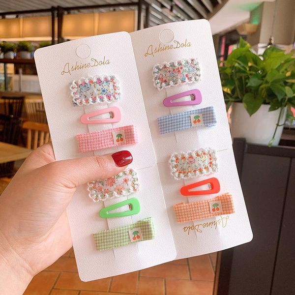 hair accessories girls lace hairpin fluorescent color bb clip fabric plaid cherry patch headwear for children fashion, Slivery;white
hair accessories girls lace hairpin fluorescent color bb clip fabric plaid cherry patch headwear for children fashion, Slivery;white