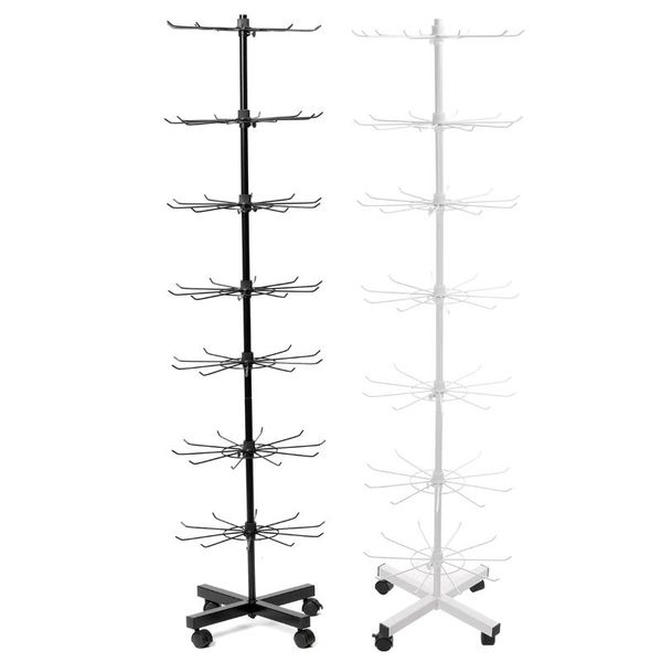hooks & rails 7 tiers rotary necklace display rack multi purpose clothes scarf hook window jewelry bracelet hanging organizer bracket stand
hooks & rails 7 tiers rotary necklace display rack multi purpose clothes scarf hook window jewelry bracelet hanging organizer bracket stand