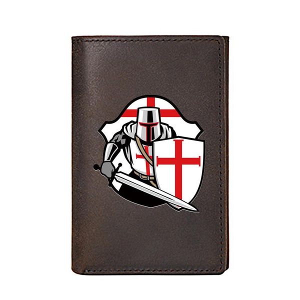 wallets men women wallet genuine leather crusader knight printing card holders male slim mini short purse, Red;black
wallets men women wallet genuine leather crusader knight printing card holders male slim mini short purse, Red;black