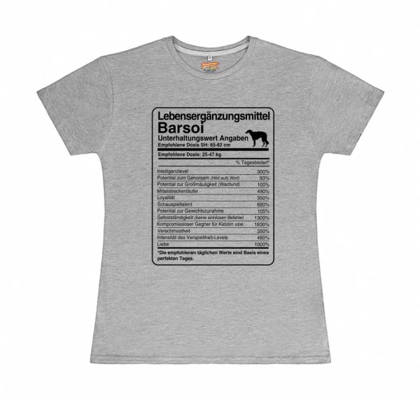 T-Shirt Womens dose Barsoi Life Supplements by siviwonder, Mainly pictures