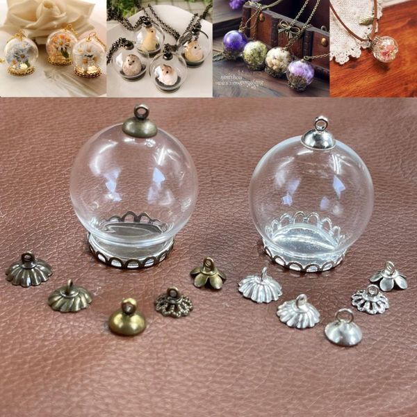 novelty items 30x20mm round glass globe antique bronze/silver lace base beads cap set bottle vial pendant necklace jewelry findings
novelty items 30x20mm round glass globe antique bronze/silver lace base beads cap set bottle vial pendant necklace jewelry findings