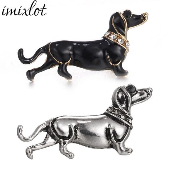 pins, brooches imixlot 1pc fashion metal crystal enamel dachshund dog for women men cute design clothing accessories gift, Gray
pins, brooches imixlot 1pc fashion metal crystal enamel dachshund dog for women men cute design clothing accessories gift, Gray