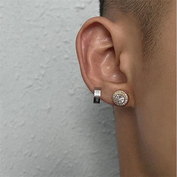 2021 new trendy brand hip hop stud full diamond zircon round earrings street fashion wild ear jewelry accessories, Golden;silver
2021 new trendy brand hip hop stud full diamond zircon round earrings street fashion wild ear jewelry accessories, Golden;silver