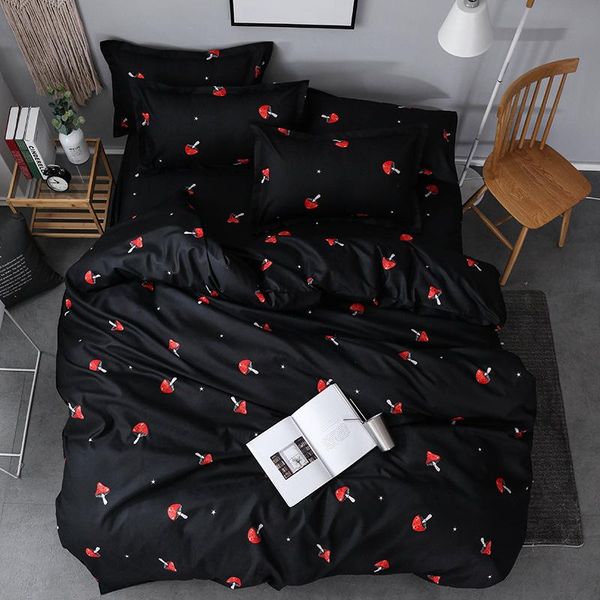 bedding sets cute red mushroom pattern 3/4pcs super soft bed linings duvet cover sheet pillowcases set king size
bedding sets cute red mushroom pattern 3/4pcs super soft bed linings duvet cover sheet pillowcases set king size