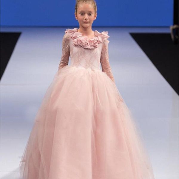 girl's dresses flower girl pageant 2021 lace tulle kids prom dress o-neck long sleeves ball gown first communion for girls, Red;yellow
girl's dresses flower girl pageant 2021 lace tulle kids prom dress o-neck long sleeves ball gown first communion for girls, Red;yellow