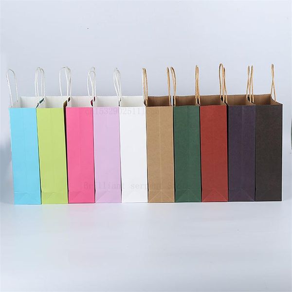 gift wrap solid color paper bag with handle 27*21*11cm colorful party recyclable bags environmental protection
gift wrap solid color paper bag with handle 27*21*11cm colorful party recyclable bags environmental protection