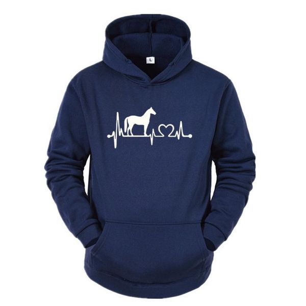men's hoodies & sweatshirts casual loose horse heartbeat line print sweatshirt men female winter harajuku long-sleeved hooded pullover, Black
men's hoodies & sweatshirts casual loose horse heartbeat line print sweatshirt men female winter harajuku long-sleeved hooded pullover, Black