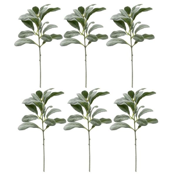 decorative flowers & wreaths 6pcs artificial flocked lambs ear leaf, stems foliage picks greenery plant for home wedding
decorative flowers & wreaths 6pcs artificial flocked lambs ear leaf, stems foliage picks greenery plant for home wedding