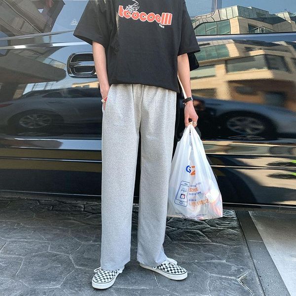 spring and autumn youth solid color loose sports pants fashion casual wild straight cropped m-2xl men's, Black
spring and autumn youth solid color loose sports pants fashion casual wild straight cropped m-2xl men's, Black