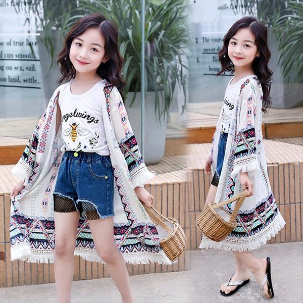 summer fashion girls bohemia coats baby kids long sleeve sun protective thin jackets clothes beach wear 6 8 10 12, Blue;gray
summer fashion girls bohemia coats baby kids long sleeve sun protective thin jackets clothes beach wear 6 8 10 12, Blue;gray