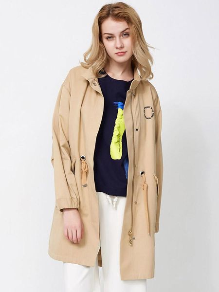 women's jackets bosideng spring clothes british zipper fashion korean windbreaker b80516016, Black;brown
women's jackets bosideng spring clothes british zipper fashion korean windbreaker b80516016, Black;brown
