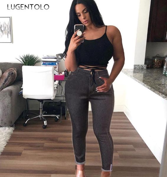 lugentolo jeans women early spring female all-match flanging feet pants tight solid street casual long pencil jenas women's, Blue
lugentolo jeans women early spring female all-match flanging feet pants tight solid street casual long pencil jenas women's, Blue
