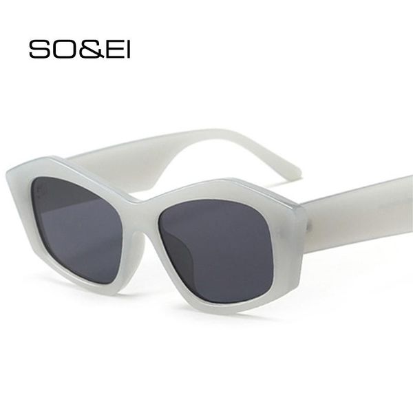sunglasses so&ei retro irregular polygon cat eye women fashion jelly tea champagne eyewear shades uv400 men trending sun glasses, White;black
sunglasses so&ei retro irregular polygon cat eye women fashion jelly tea champagne eyewear shades uv400 men trending sun glasses, White;black